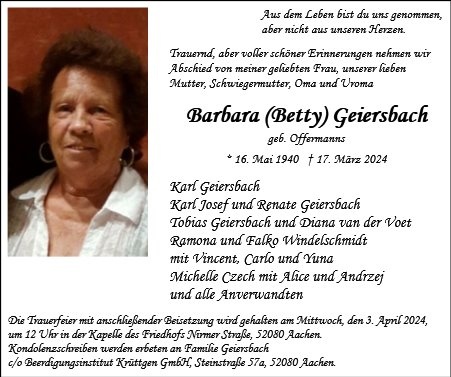 Profilbild von Barbara Geiersbach