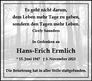 Erinnerungsbild für Hans-Erich Ermlich